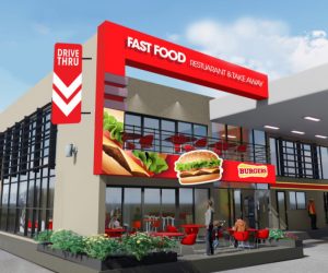 fast food takeaway drive thru franchise